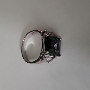 Sterling Mystic Stone Ring